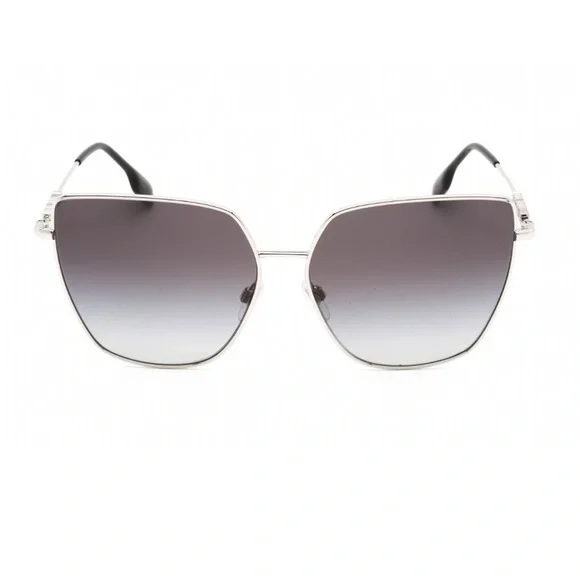 Authentic Burberry Alexis Silver Gray Sunglasses - thefablabs.dk display picture 2